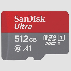 送料無料★サンディスク microSDXC512GB 超高速UHS-I U1+JNHオリジナルSDアダプター+保管用クリアケース