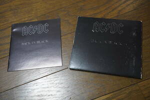 ★CD BACK IN BLACK AC DC アルバム (クリポス)