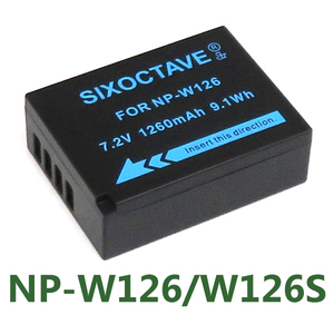 NP-W126S NP-W126 FUJIFILM 互換バッテリー 1個　純正充電器で充電可能 HS35EXR X-A3 X-E3 X-M1 X-Pro3 X-T3 X100F X-H1