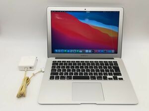 中古品★APPLE ノートパソコン MacBook Air (Early 2015) A1466 Corei7-5650U/8GB/SSD 256GB/WLAN/macOS Big Sur/13.3★