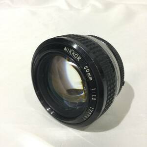 【Nikon ニコン】★『NIKKOR 50mm 1:1.2 F1.2』単焦点レンズ★　　　　　　　　　　　　　　　　　　ニッコール一眼レフフィルムカメラA752