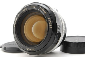 ニコン Nikon 非Ai NIKKOR-S Auto 55mm f1.2 レンズ (oku165)