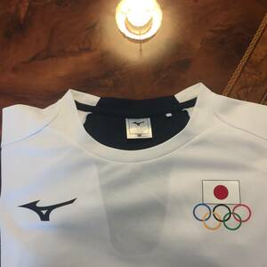 オリンピック JAPAN・MIZUNO ミズノ・DRY Tシャツ・XS (通常S～M相当)・送料230円