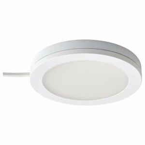 IKEA LEDスポットライト, MITTLED 調光可能 ホワイト 送料￥520!
