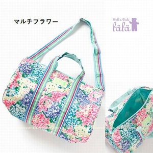 新品 2～3泊の旅行や修学旅行にも 【fafaフェフェ】ELZBIETAストラップ付ボストンバッグ(Lサイズ) スカート パンツ Tシャツ 130 140 150