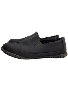 yohji yamamoto POUR HOMME◆ローカットスニーカー/3/BLK/キャンバス/HS-E02-061-3-03