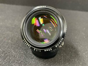 KF0604-36I　ゆうパック着払い　Nikon　NIKKOR　50mm　1:1.2　カメラレンズ　ニコン　マニュアルフォーカスレンズ