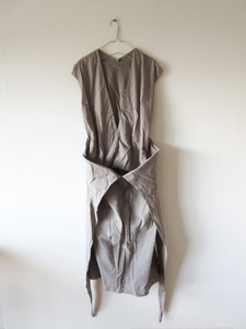 COSMIC WONDER / コズミックワンダー Organic cotton ancient mythic wrapped dress 1 Ashen moon / ワンピース