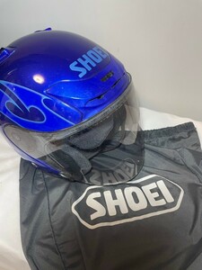  SHOEI ショウエイ J-FORCE 2 Jフォース2 JACK ブルー BLUE ジェットヘルメット 