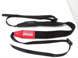 PENTAX 純正 ストラップ 幅2cm　黒色(ブラック) 赤色(レッド) ペンタックス 送料140円　751