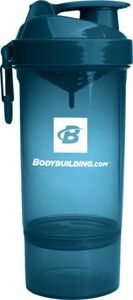 【正規品】 ボディビルディング ドット コム smartshake社製シェーカーボトル オリジナル　2 Go ONE 800ml ブルー ★ BCAA プロテイン