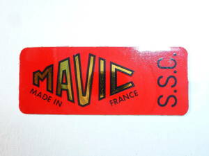 ★ MAVIC SSC 赤ラベル ステッカー デカール ★