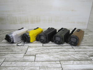 ★☆ジャンク　JVCGZ-RX600-G/GZ-R400-Y/GZ-F200-W/GZ-RX680-B　ビデオカメラセット☆★