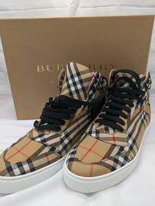 Burberry　バーバリー　ノバチェック　スニーカー　美品