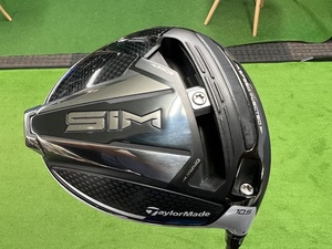 ★美品1円スタート★テーラーメイド　TaylorMade　SIM　シム　ドライバー　10.5度　テンセイ　TM50　SR　45.75インチ