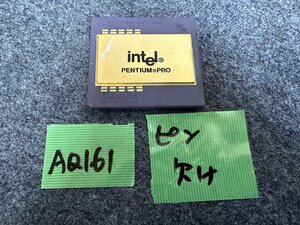 【送ゆうパケ250円】Intel　Pentium Pro 200MHz 256KB-L2 SY013　Socket8 ピン折れ有 ※未チェック