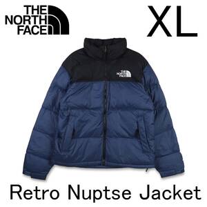 XLサイズ ノースフェイス レトロ ヌプシ ダウン ジャケット 1996 ネイビー THE NORTH FACE 1996 RETRO NUPTSE JACKET NF0A3C8DHDC