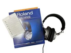 美品　Roland RH-200S モニターヘッドホン ヘッドフォン