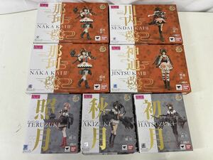 【同梱不可】艦これ AGP 7点まとめ 開封現状品 箱いたみ/一部箱破損/ブリスター破損有 川内 那珂 初月 等【37262】