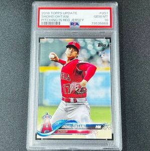 PSA10 GEM MINT 2018 Topps Update Series 大谷翔平 ルーキーカード No.US1 PSA鑑定済カード