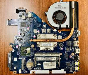 R6530A-YP3【動作品】PCパーツ 修理パーツ Gateway PEW91 NV55C-F32C/K CPU + CPUクーラー + マザーボード Intel Core i3-M380 2.53GHz
