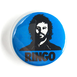 25mm 缶バッジ リンゴスター RINGO STARR BEATLES JOHN LENNON PAUL McCartney George Harrison