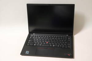 m633. Lenovo / ThinkPad X1 Carbon / 20XXCTO1WW / Core i5-1135G7 / 16GBメモリ / SSDなし / 通電確認・ジャンク
