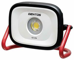 【中古】 GENTOS ジェントス 投光器 LED ワークライト 充電式 AC電源兼用 【明るさ4000ルーメン 実用点