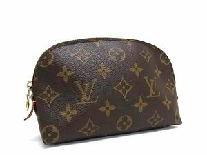 1円 ■ベタなし■極美品■ LOUIS VUITTON ルイヴィトン M47515 モノグラム ポシェット コスメティック マルチケース ブラウン系 FA3975