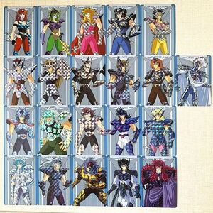 聖闘士星矢　 白銀聖闘士　キラカード　ホログラムカード　ラメカード　21枚セット　No.5