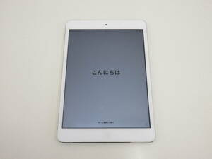 Apple　iPad mini 2　32GB　A1490 ME824J/A　Wi-Fi+Cellular　シルバー　初期化済