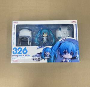 ★R220 / 開封・ジャンク品 ねんどろいど キャラクター・ボーカル・シリーズ01 初音ミク 326 レーシングミク2013Ver. ★