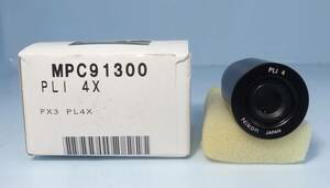 ニコン Nikon 顕微鏡 投影レンズ PLI 4x (ジャング品） 管理番号：RH-1153