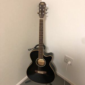 送料含む　ARIA FET-01FX SBX アコースティックギター ギター エレアコ