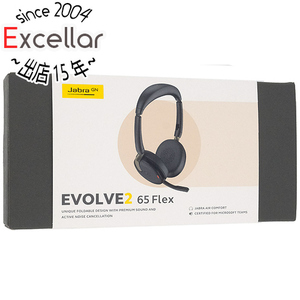 Jabra 無線ヘッドセット Evolve2 65 Flex - USB-A MS ステレオ 26699-999-999 [管理:1100055853]