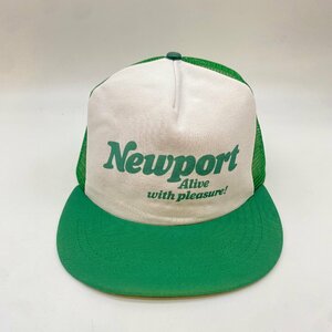 ☆New port ニューポート☆メッシュ キャップ 帽子 Vintage 80’s Newport Alive with Pleasure Trucker