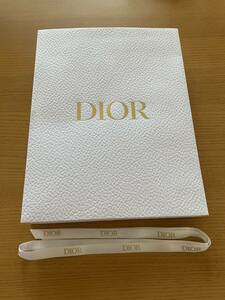 最大限にお値下げ！！送料無料！Dior クリスチャンディオール　ショップ袋　紐