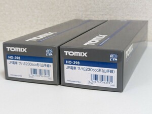 【HOゲージ】TOMIX サハE230 500形 2両セット 山手線 E231系 HO-398 6ドア車 単品 JR東日本 通勤電車