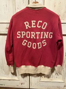 直営店限定 完売 ウエアハウス ハーフジップスウェット LOT495 RECO SPORTING GOODS 40