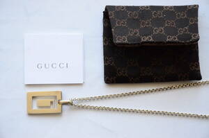 Gucci グッチ ネックレス シルバー925 銀 イタリア製 29.5ｇ 中古