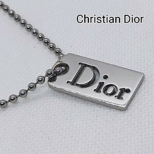 クリスチャンディオール　Christian Dior　ネックレス　シルバーカラー