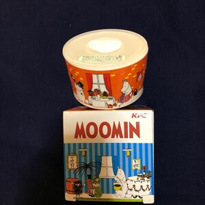 レア非売品　MOOMIN ムーミン　陶器製　高気密レンジ容器　保存容器 ケンタッキー ノベルティ