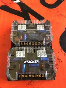 KICKER RS65.2 CROSSOVER 高音質　バイアンプ　クロスオーバーネットワーク ネットワーク　キッカー　動作確認済