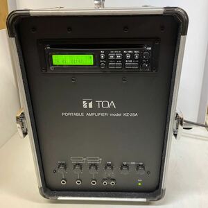 TOA portable amplifier model KZ-25A