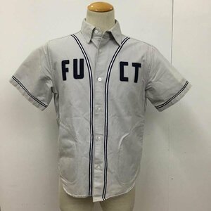 fuct M ファクト シャツ、ブラウス 半袖 6316 SSDD VARSITY S/S SHIRT Shirt Blouse 青 / ブルー / X 紺 / ネイビー / 10090441