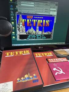 大特価 PC-9801 VM 5インチFD Tetris テトリス　動作品　Windowsで動作可能！