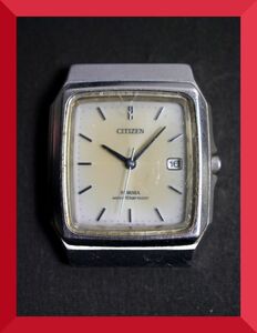 シチズン CITIZEN フォルマ FORMA エコドライブ Eco-Drive 3針 デイト A310-H10546 TA 男性用 メンズ 腕時計 x84 稼働品