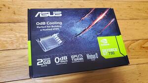 格安 新同品 ASUS GT730-SL-2GD5-BRK DDR5 2GB 静音PCに ファンレス ロープロファイル対応 欠品無し 完動品 マルチモニター対応
