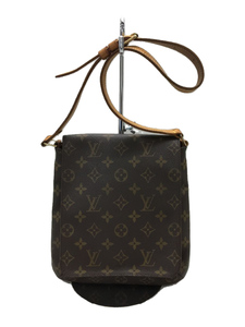 LOUIS VUITTON◆ミュゼット・サルサ・ショートショルダー_モノグラム_BRW/PVC/BRW