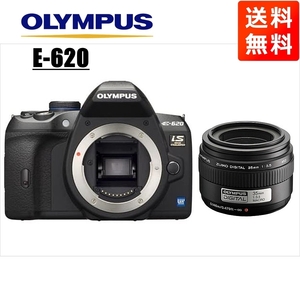 オリンパス OLYMPUS E-620 35mm 単焦点 レンズセット デジタル一眼レフ カメラ 中古